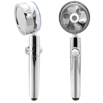 Shower Head with Stop Button and Cotton Filter Turbocharged