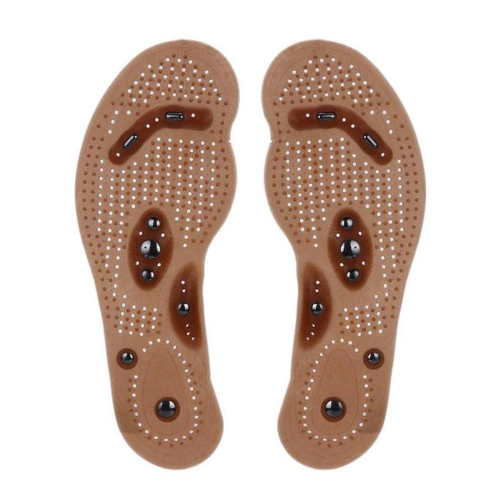 Magnetic Foot Health Massage Acupressure Slimming Insole (Pair)