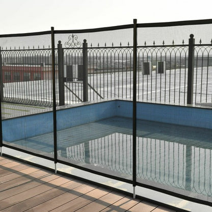 4' x 12' In-ground Swimming Pool Safety Fence