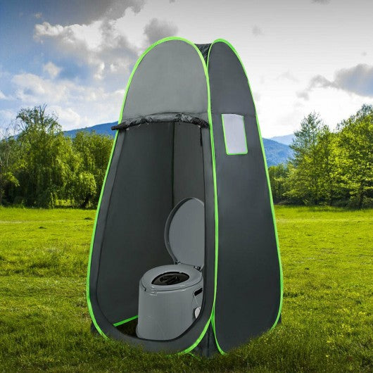 Portable Travel Toilet with Paper Holder for Indoor Outdoor