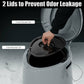 Portable Travel Toilet with Paper Holder for Indoor Outdoor