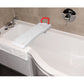 Width Adjustable Portable Bathtubs Shower Bench Seat with Plastic