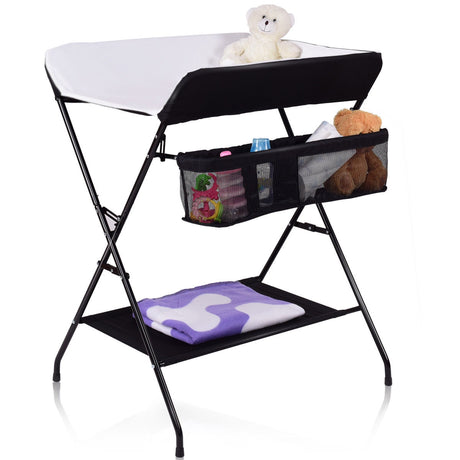 Baby Storage Folding Diaper Changing Table